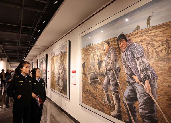 深富优配 “兵团伟业・时代华章”主题美术作品第四师可克达拉市巡展启幕